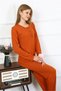 Women's Combed Cotton Long Sleeve Pajama Set Tile - 3