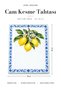 Blue Tile Framed Lemon Patterned Tempered Glass Cutting Board 25X35 cm - 5