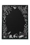 Kitchen Patterned Tempered Glass Cutting Board 25X35 cm Floral and Textured Presentation Board - 2