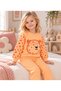 2-Piece Children's Set with Teddy Bear Print and Leopard Pattern, Suitable for Girls' Kindergarten and Nursery, 100% Cotton. - 5