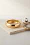 Gold Color Brass Vintage Thick Handcuff Bracelet Tg27Bb8864