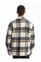Ozmarka New Season Comfortable Fit Long Sleeve Plaid Men's Shirt Jacket - 5