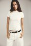 Stand-collar Ponte di Roma top