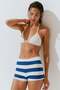 Fine-knit beach shorts
