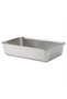 Storage Container Set 365+ Storage Container Lid, Plastic, Large Rectangular + 365+ Steel Storage Container, Stainless Steel, 3 Lt - 3