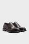 Genuine Leather 741Ma505 Brown Men's Classic Shoes - 4