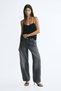 Barrel Regular Waist Jeans