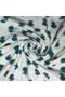 Reversible Baby Dohar - Green and Lime Floral Print - 5