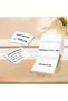 50x30mm (1.97"x1.18") Labels for B1/B21/B3S Label Maker, 3 Rolls Waterproof Thermal Label Tape for Small Business/Home/Office Use- 230 Labels/Roll, White - 2