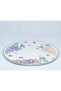 30 cm Lilac Silver Detailed Serving Plate - Decorative Item - 1 Piece - 3