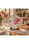 30 cm Ortanca Enamel Serving Presentation Plate - Decorative Product