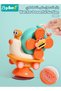 6-in-1 High Chair Toy with Suction Cup, Suction Cups Spinner Toy, Multifunctional Fine Motor Skills Toy, Baby Sensory Fidget Toy for Highchair, Car Seat, Airplane, Bath - 7