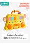 8-in-1 Montessori Toy, Baby Musical Toy, Toddler Drum Toy with Music and Light, Interactive Animal Pop-Up Toy, Fine Motor Skills and Sensory Development Toy for 18-Month+ Baby Boys & Girls - 8
