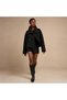 Stand-Up Collar Double-Breasted Soft-Effect Cashmere Jacket - 5