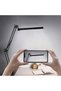 مصباح قراءة LED بمنفذ USB ومصباح مكتب مرن مزود برقبة على شكل إوزة ومفتاح تشغيل/إيقاف صغير لأجهزة الكمبيوتر المحمولة وأجهزة الكمبيوتر المكتبية - 2