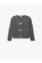 Bow-Tie V-Neck Long-Sleeved Knitwear Cardigan - 2