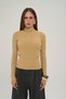 Hüma Turtleneck Beige Knitwear Sweater - 2