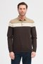 Men's Polo Neck Long Sleeve Sweatshirt