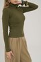 Hüma Turtleneck Khaki Knitwear Sweater - 8