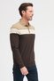 Men's Polo Neck Long Sleeve Sweatshirt - 4