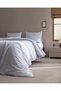 Philibert Double 100% Cotton Ranforce Printed Elastic Duvet Cover Set - Blue - 3
