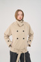 Malta Belted Stone Short Trench Coat - 2