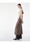 Basic Knitwear Skirt with Elastic Waist - 2