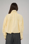 Positano Drawstring Detail Yellow Bomber Jacket - 5