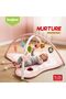 Baby Play Gym Mat with 7 Detachable Toys | Tummy Time Activity Mat for Newborn, Infant & Toddler | Foldable Sensory Learning Play Mat, Ball Pit, Machine Washable, Anti-Slip 0–24 Months - 2