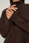 Verbena Buttoned Brown Knitwear Cardigan - 8
