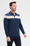 Men's Polo Neck Long Sleeve Sweatshirt - 3