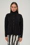 Verbena Buttoned Black Knitwear Cardigan - 2