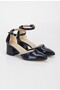 Himalaya Series Stone Detailed Women's Heeled Pointed Toe Evening Dress Shoes - 3
