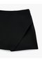X Sibil Çetinkaya - Slim Fit Mini Double-Breasted Short Skirt - 7
