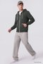 Standard Mold Basic 3-Pack Khaki-Navy Blue-Beige Men's Sweatshirt - 88514 - 4