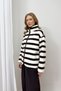 Striped Fleece Cardigan 100-23306 - 6