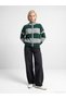 61007 Wool Blend Stand Collar Cardigan - 4