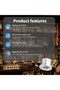 مصابيح LED صغيرة للسقف 1 واط، 12 فولت تيار مستمر، مقاومة للماء IP65، 25 ملم، إضاءة دافئة 3000 كلفن، للتركيب تحت السقف - 6