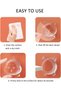 6 PCS Door Stoppers Clear Silicone Wall Protector Shield - 6
