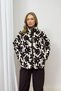 Floral Fleece Cardigan 100-23216 - 4