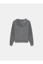 61006 Wool Blend Hooded Cardigan - 7