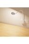 Plug In LED Wall Mounted Reading Light, Flexible Dimmable White Wall Sconce Light with Power Plug fo