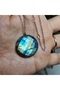 Labrodit Natural Stone Necklace - 11 - Stone of Change and Transformation - Steel Chain - Only Hand Made - 5
