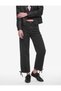 Buttoned Pocketed Washable Comfortable Fit Elastic Short Leg Denim Harem Pants - 3