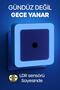 Square Automatic Night Light Light-Sensitive Dark Ldr Sensor Corridor Blue Gc02 - 4