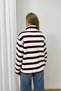 Striped Fleece Cardigan 100-23306 - 7