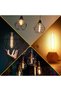 لمبة LED T30 قابلة للتعتيم بقاعدة E26، إضاءة دافئة بلون العنبر، تصميم حلزوني عتيق، عبوة من قطعتين - 4