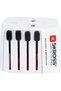 1302930 MUV USB 2.4AMultiadapters مع USB أبيض - 3