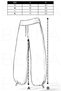 Women's Gray Curled-Waisted Shirred Stopper Detailed Barrel Pants - 8