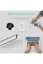 شريط طاقة متعدد المنافذ مع 2 منفذ USB و7 مقابس، حماية من التيار المفاجئ، متعدد الاستخدامات - 6